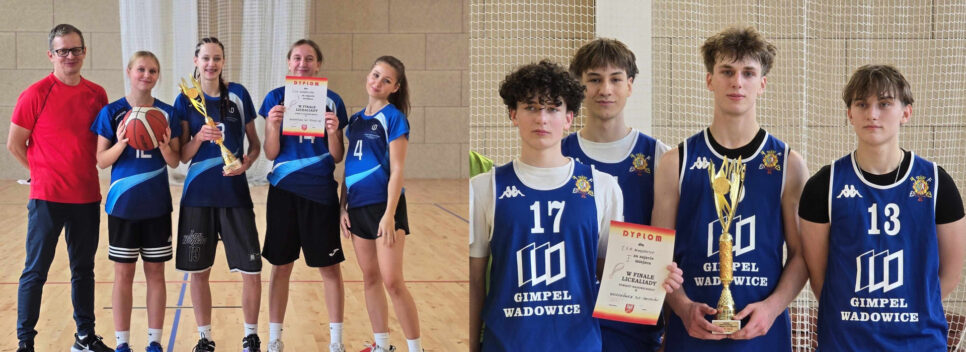 Finały powiatowe Licealiady w koszykówce 3×3 rozstrzygnięte. Wadowice