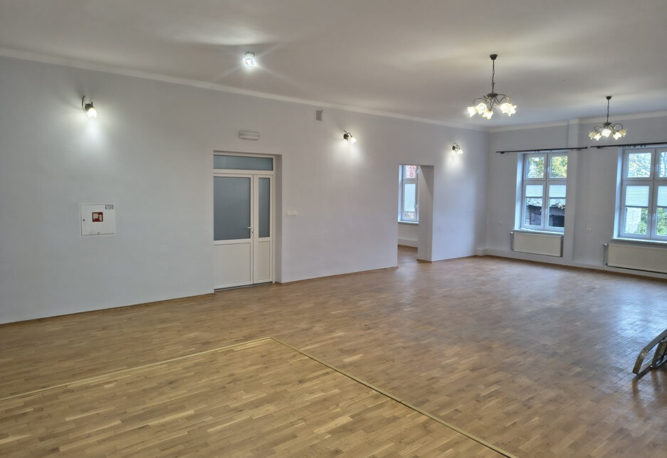 Remont Domu Ludowego w Okocimiu. Gmina Brzesko