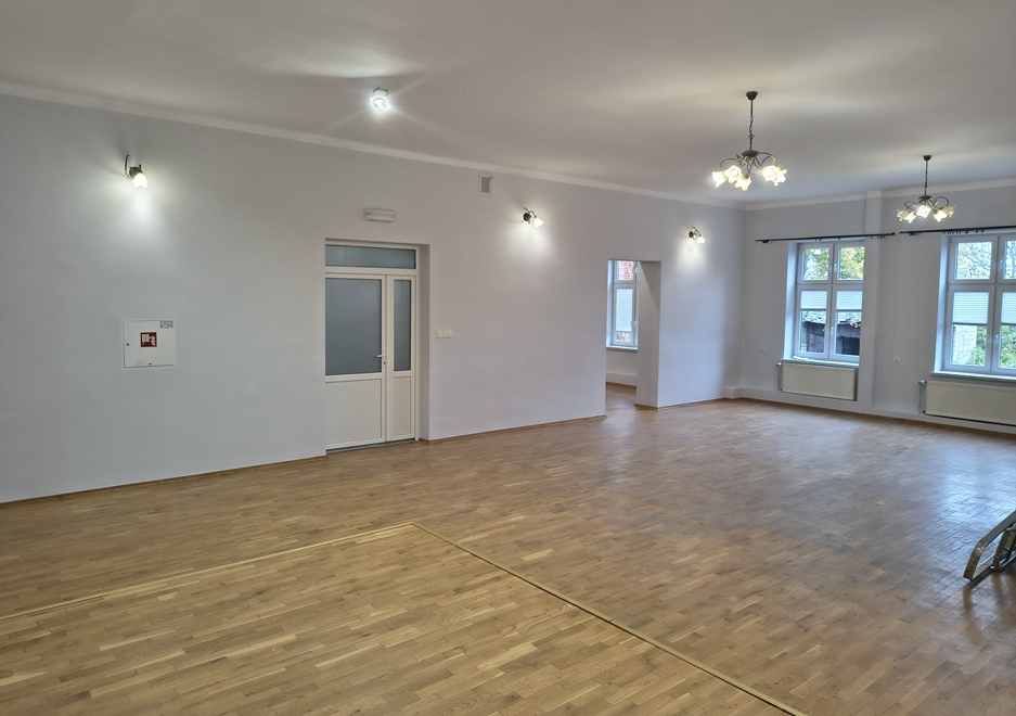 Remont Domu Ludowego w Okocimiu. Gmina Brzesko