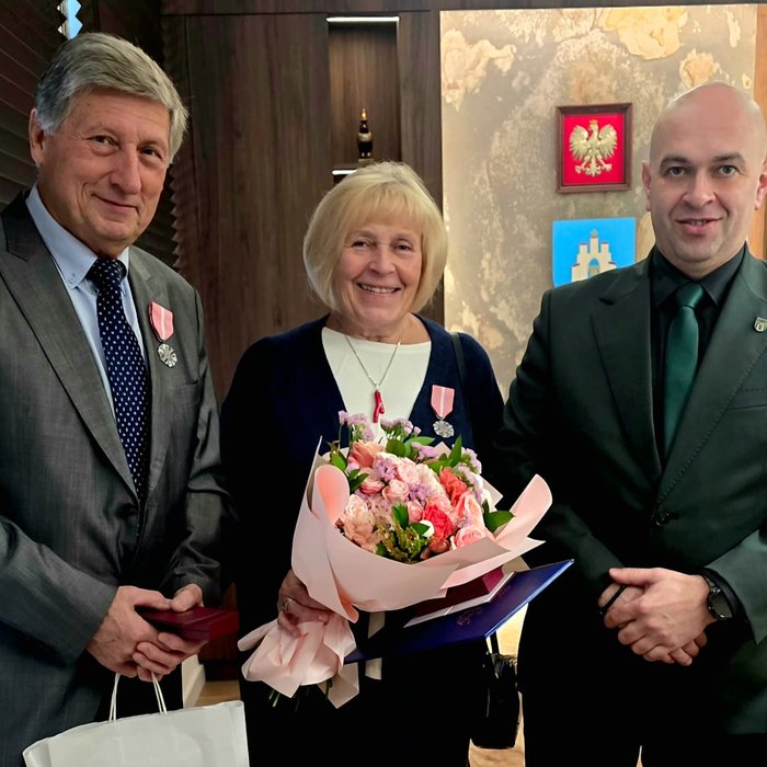 Wójt wręczył medale za długoletnie pożycie małżeńskie. Gmina Mogilany