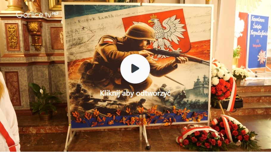 Relacja z gminnych obchodów Narodowego Święta Niepodległości. Gmina Ropa