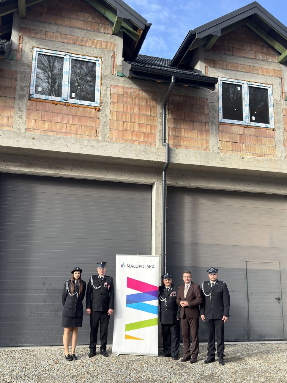 Województwo Małopolskie dofinansowało jednostki OSP. Gmina Laskowa