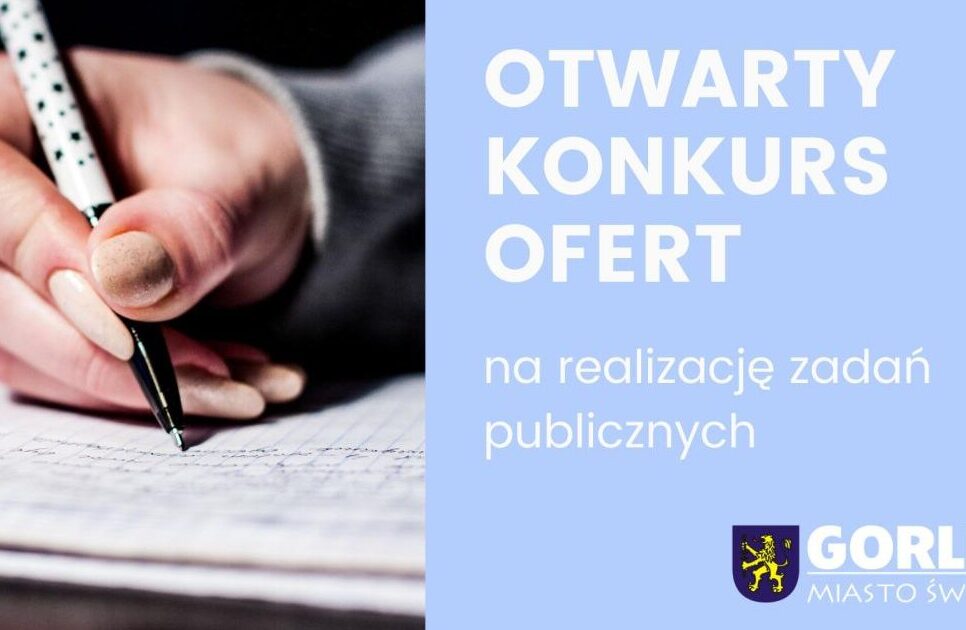 Otwarty konkurs ofert na realizację zadań publicznych w 2026 r.. Gorlice