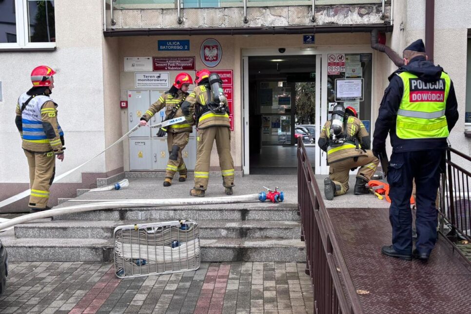 Ćwiczenia „Ewakuacja 2025” przeprowadzone na terenie powiatu wadowickiego  . Wadowice