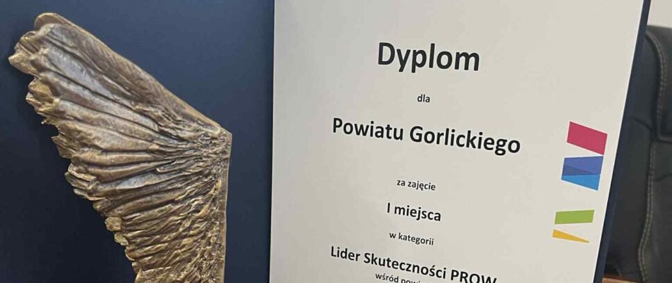 Powiat Gorlicki liderem Małopolski w efektywnym wykorzystaniu środków unijnych. Gorlice