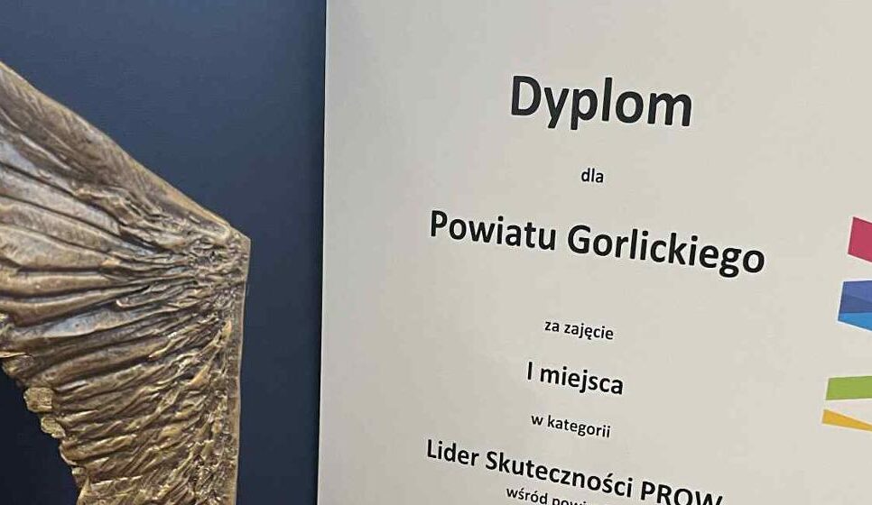 Powiat Gorlicki liderem Małopolski w efektywnym wykorzystaniu środków unijnych. Gorlice