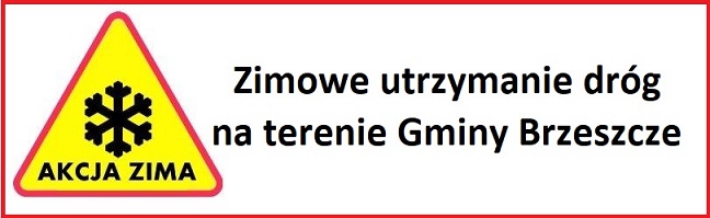 Akcja zima 2025/2026 – zimowe utrzymanie dróg. Brzeszcze