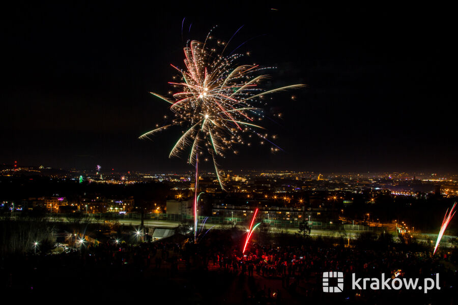 Jest zakaz używania fajerwerków. Kraków