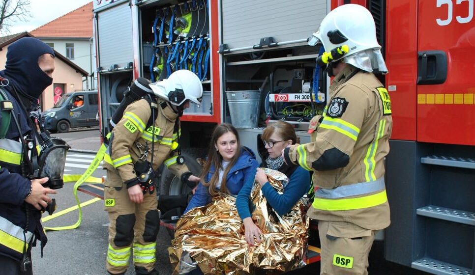 Przeprowadzono ćwiczenia systemu alarmowego w ramach akcji „Ewakuacja 2025”. Kalwaria Zebrzydowska