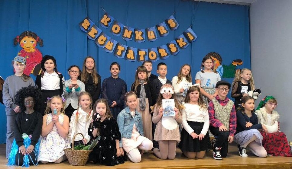 Gminny konkurs Recytatorski „Wierszoklepki”. Kalwaria Zebrzydowska