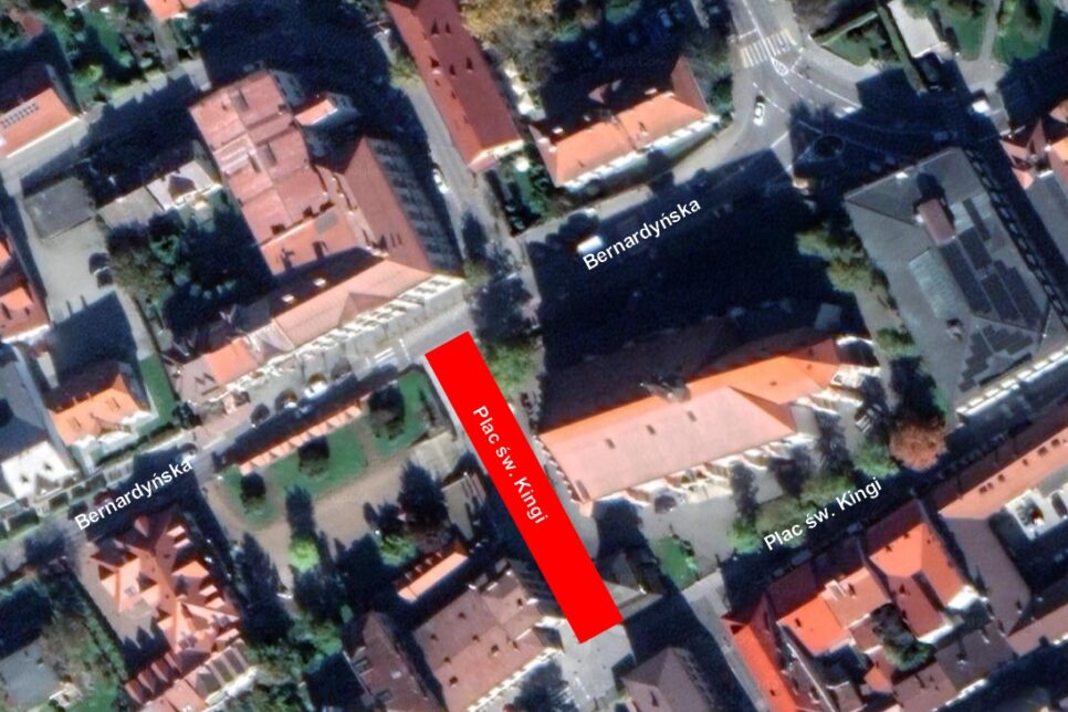 W piątek czasowe zamknięcie fragmentu Placu św. Kingi. Bochnia