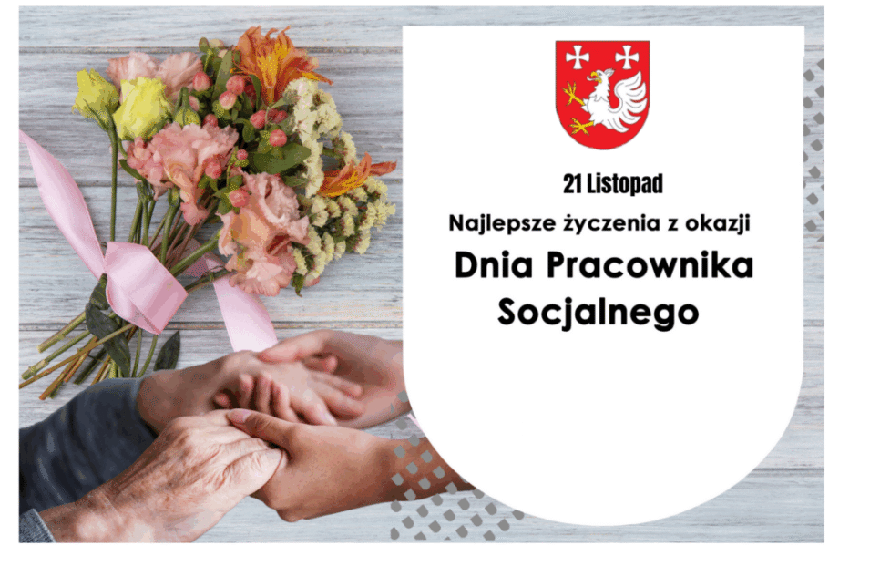 Życzenia z okazji Dnia Pracownika Socjalnego. Gmina Łużna