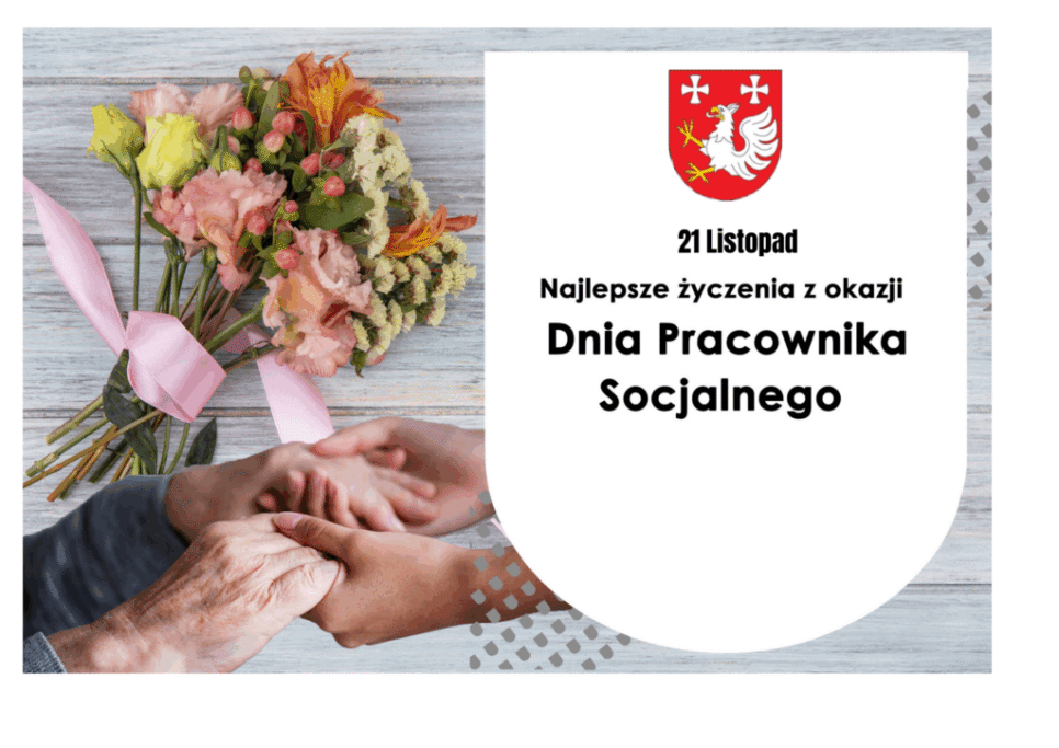 Życzenia z okazji Dnia Pracownika Socjalnego. Gmina Łużna