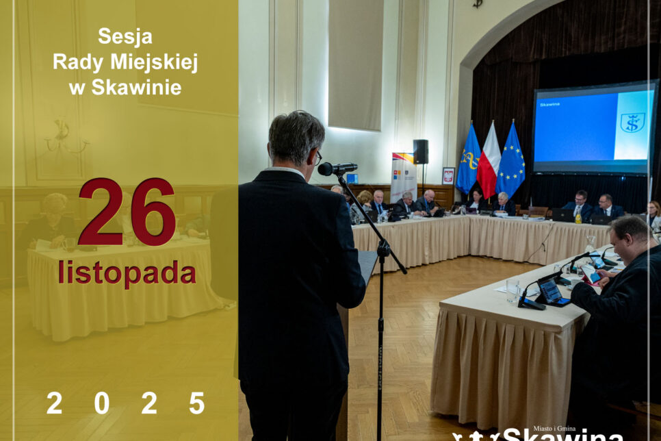 XX Zwyczajna Sesja Rady Miejskiej w Skawinie. Gmina Skawina