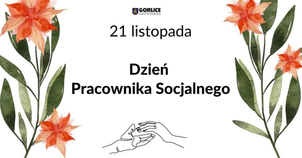 Życzenia z okazji Dnia Pracownika Socjalnego. Gorlice