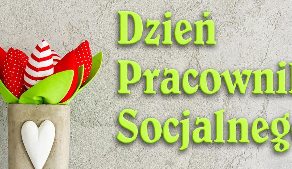 Życzenia dla Pracowników Socjalnych Gminy Tymbark. Gmina Tymbark