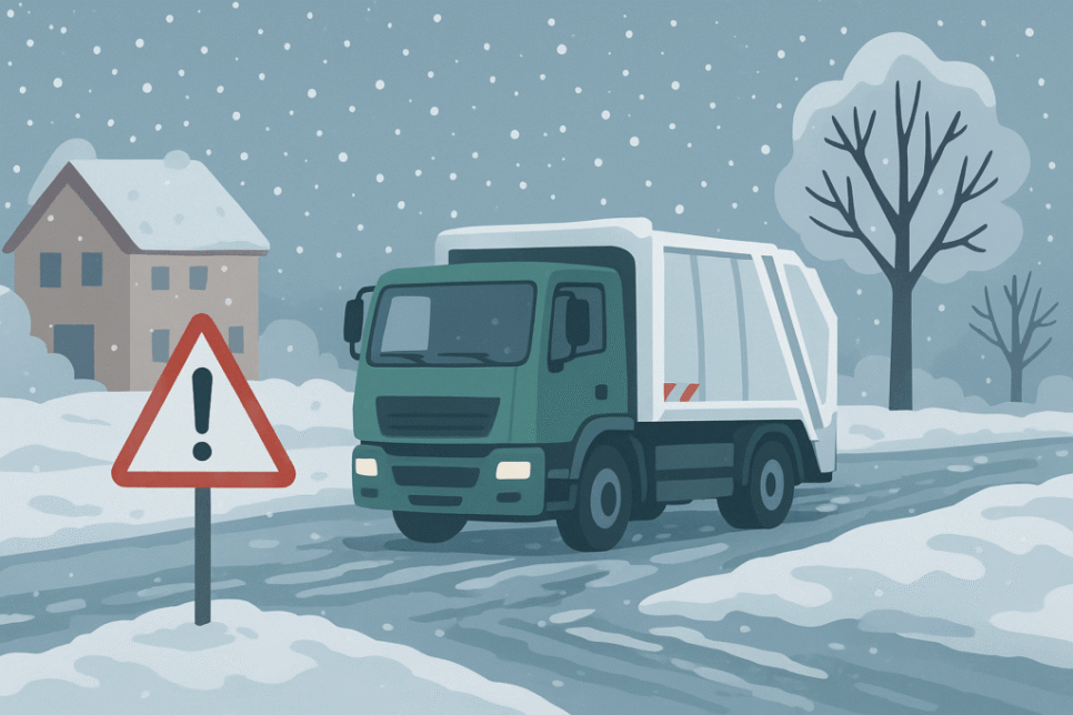 Utrudnienia w odbiorze odpadów komunalnych – komunikat dla mieszkańców. Gmina Dąbrowa Tarnowska