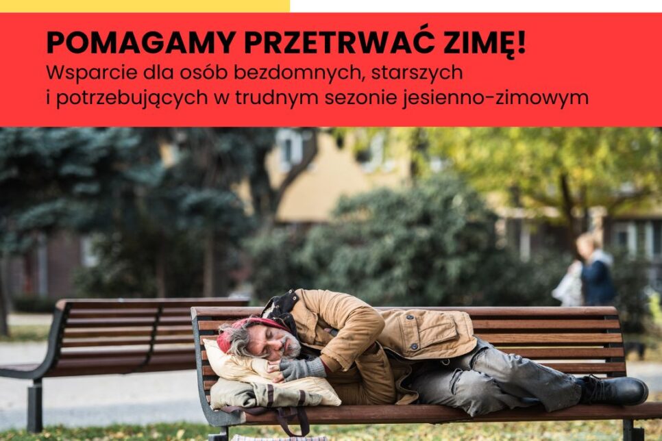 Akcja zima Centrum Usług Społecznych w Skawinie. Gmina Skawina