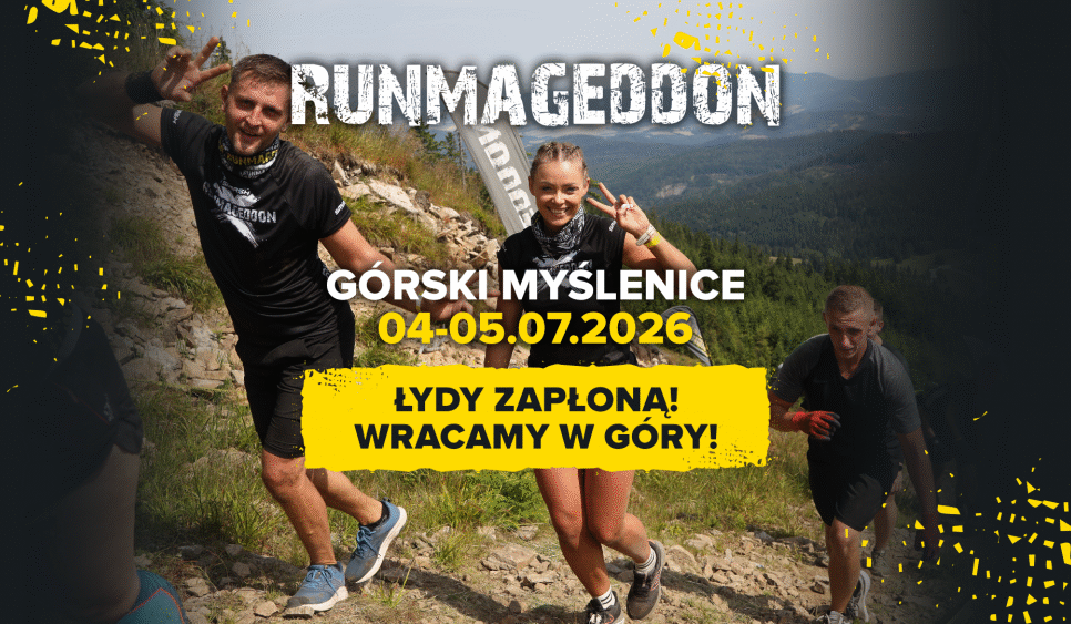 Runmageddon wraca do Myślenic – szykujcie się na górskie wyzwanie 2026. Gmina Myślenice