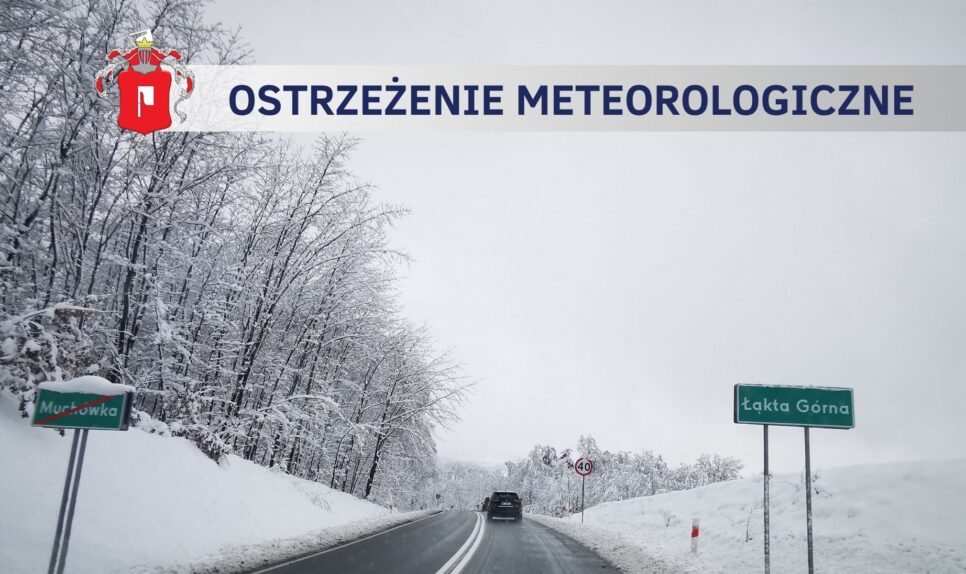 Ostrzeżenie meteorologiczne 83/2025. Gmina Żegocina