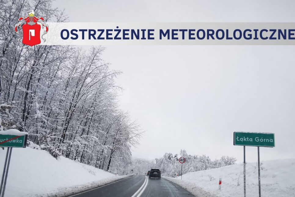 Ostrzeżenie meteorologiczne 83/2025. Gmina Żegocina