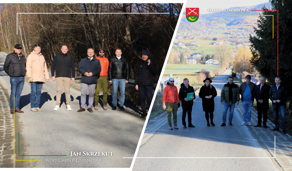 Zmodernizowano drogi w Męcinie i Pasierbcu. Gmina Limanowa