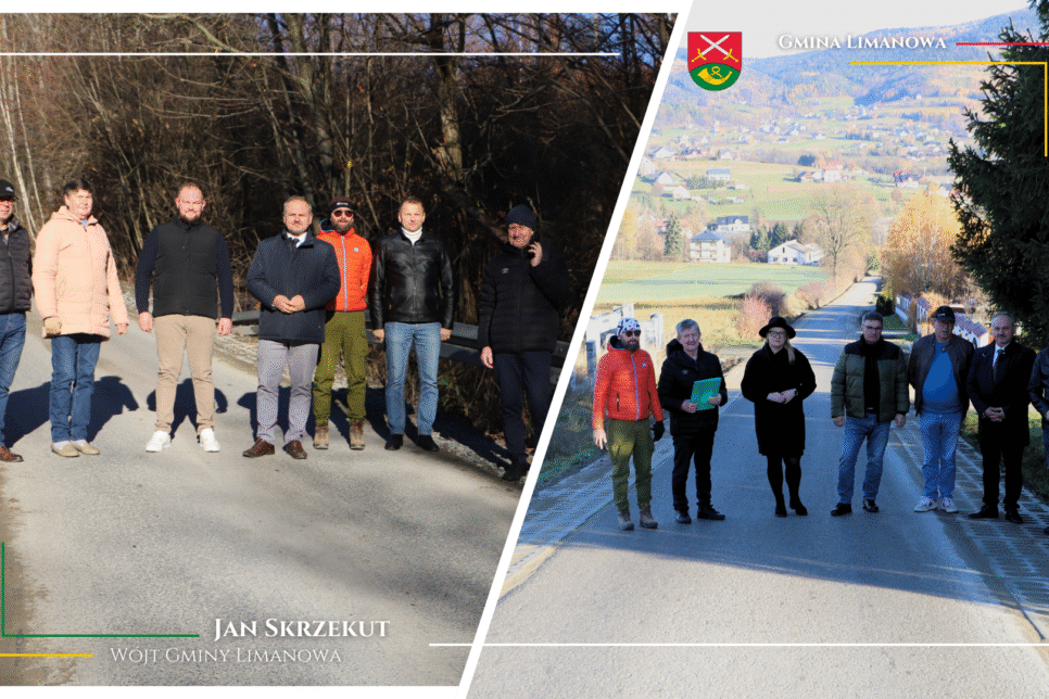 Zmodernizowano drogi w Męcinie i Pasierbcu. Gmina Limanowa