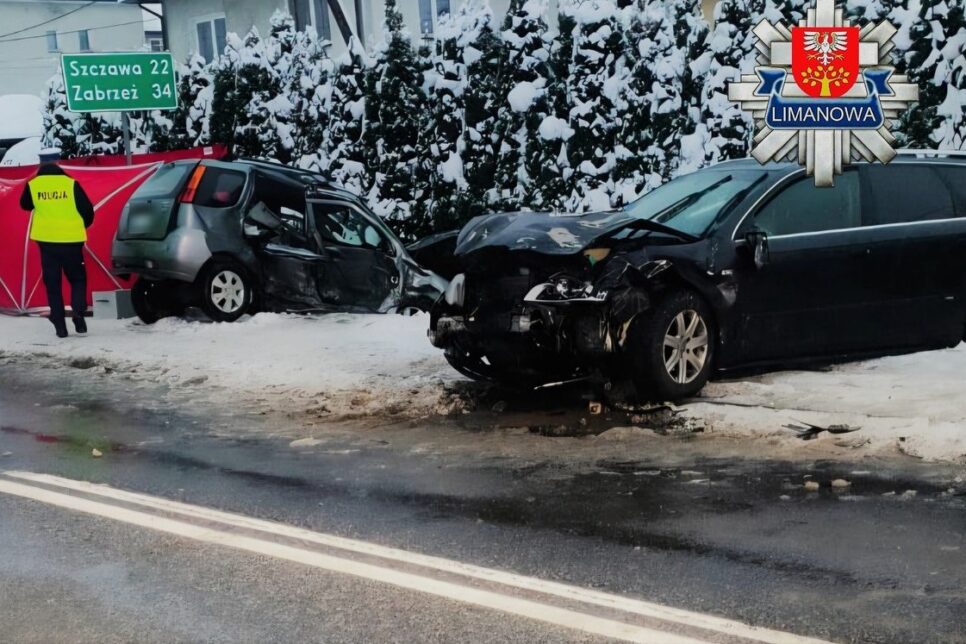 Tragiczny wypadek w Mszanie Górnej. Zginęła 65-letnia kobieta. Limanowa