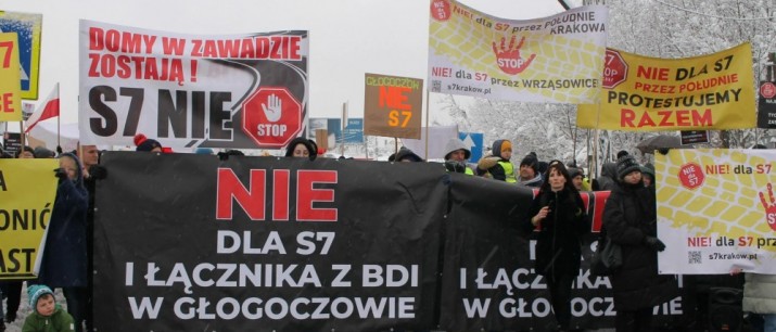 Autopoprawka na listopadowej sesji. Rada Miejska mówi zdecydowane „NIE” wszystkim wariantom S7 proponowanym przez GDDKiA. Gmina Myślenice