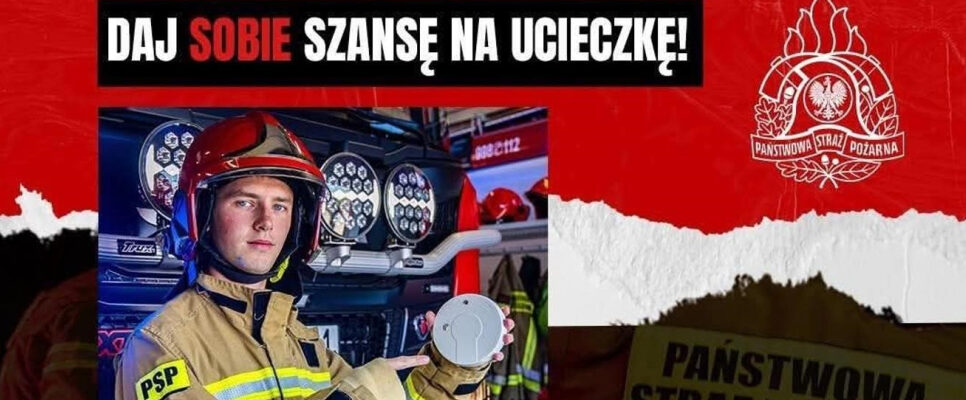 Strażacy z PSP w Gorlicach apelują – „Czujka czuje i ostrzega”. Gmina Ropa