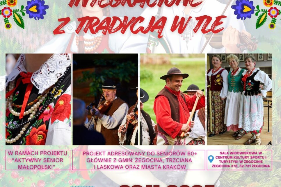 Zaproszenie na Spotkanie Integracyjne – 29.11.2025. Gmina Żegocina