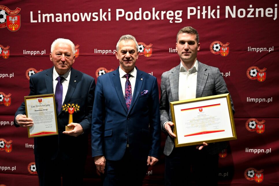 Powiat Limanowski wspiera rozwój piłki nożnej w regionie – jubileusz 40-lecia Limanowskiego Podokręgu Piłki Nożnej. Powiat limanowski