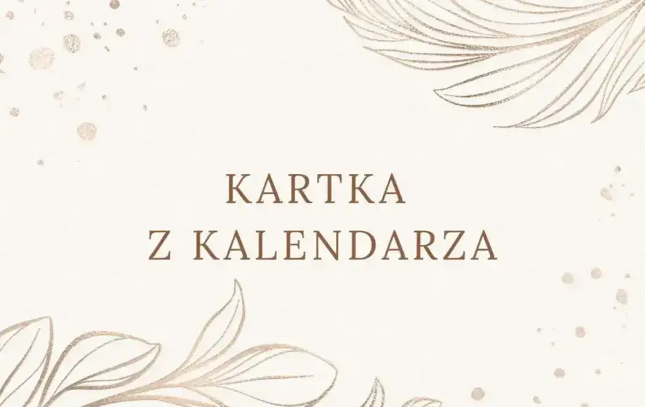 Kartki z kalendarza. Gmina Nowy Wiśnicz