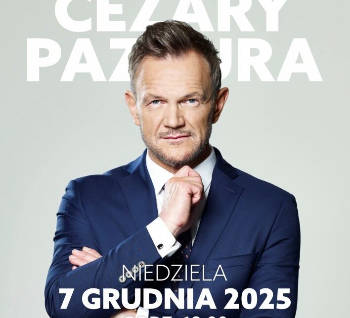Cezary Pazura w Myślenicach! Stand-up już 7 grudnia. Gmina Myślenice