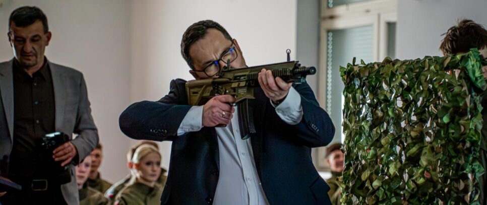 W Zespole Szkół Zawodowych otwarto wirtualną strzelnicę. Gorlice