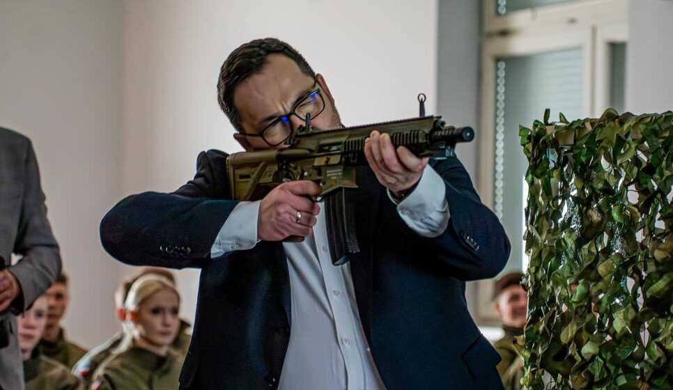 W Zespole Szkół Zawodowych otwarto wirtualną strzelnicę. Gorlice