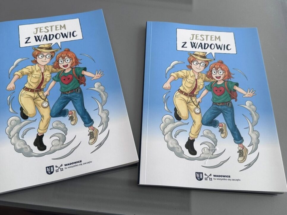 Poznaj swoje miasto! Nowa książka „Jestem z Wadowic” dla młodych wadowiczan.. Wadowice