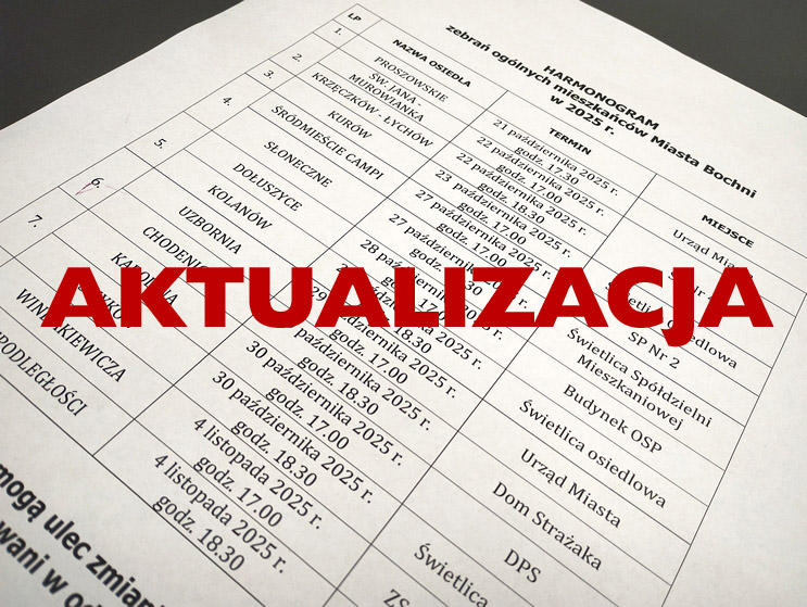 Zmiana miejsca spotkania mieszkańców osiedla Windakiewicza. Bochnia