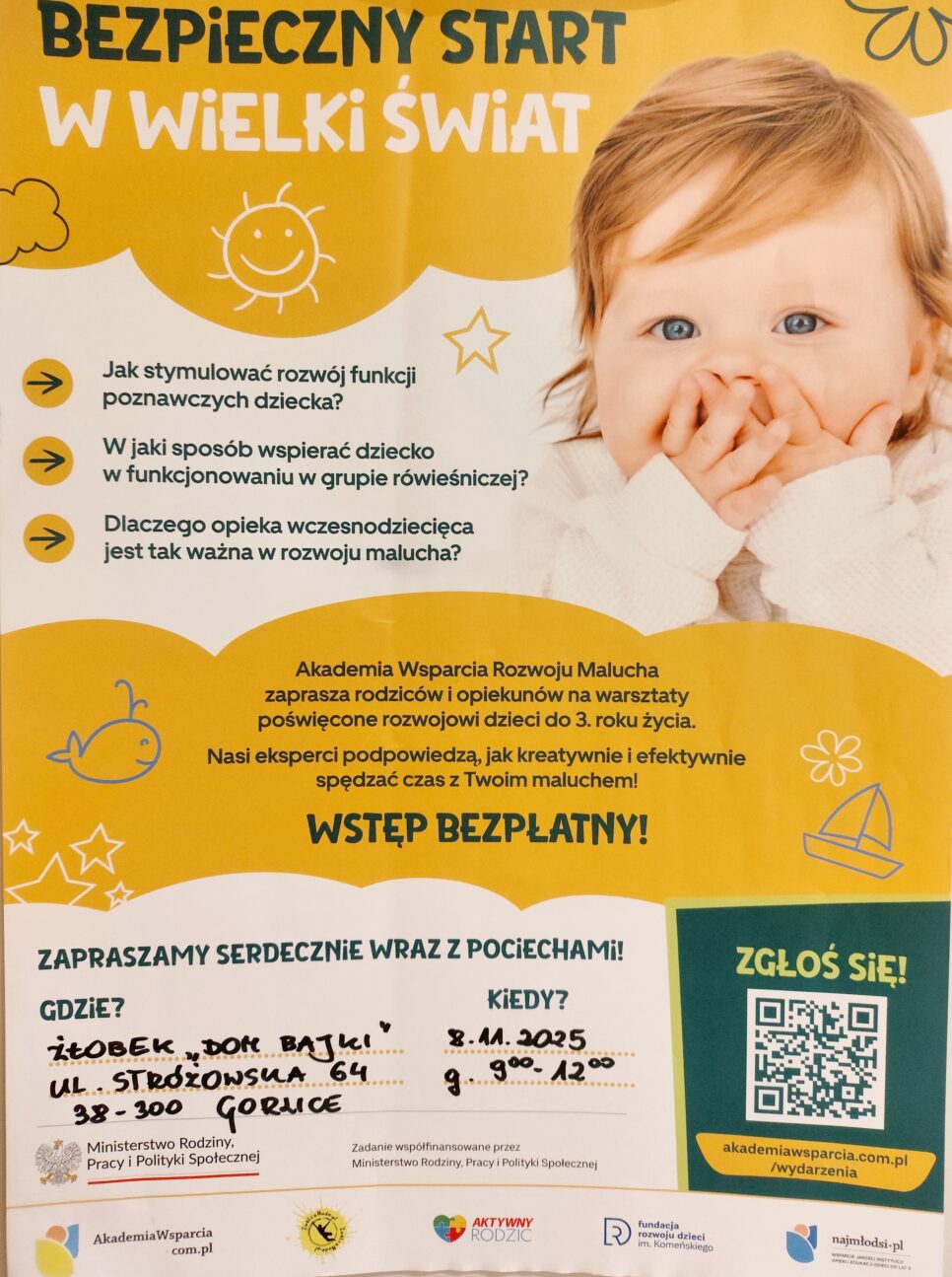 WARSZTATY Z RODZICAMI!. Gmina Ropa