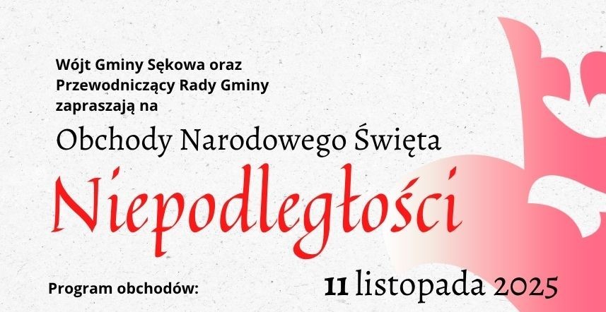 11 Listopada 2025 – Dzień Niepodległości. Gmina Sekowa