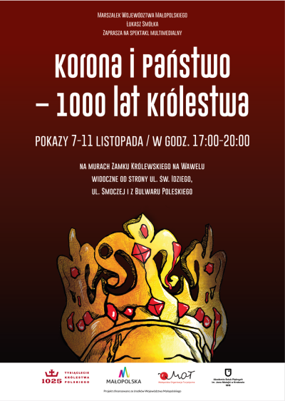 „KORONA I PAŃSTWO – 1000 LAT KRÓLESTWA”: WYJĄTKOWY SPEKTAKL MULTIMEDIALNY NA WAWELU. Gmina Łukowica
