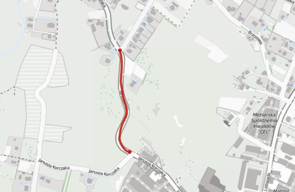 Zmiana organizacji ruchu na ul. Korczaka. Gorlice