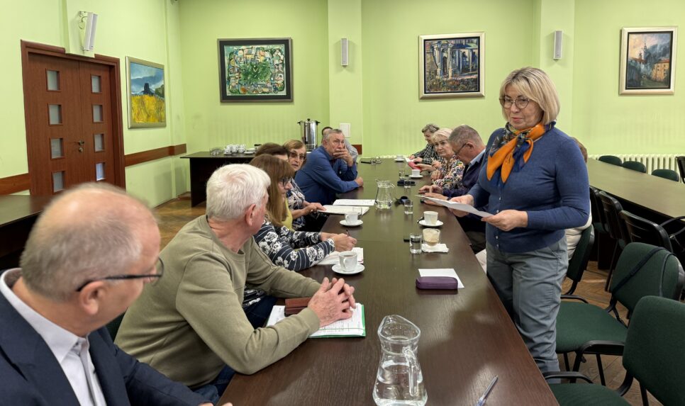 Projekt ”Krzesełko dla Seniora”. Gmina Miechów