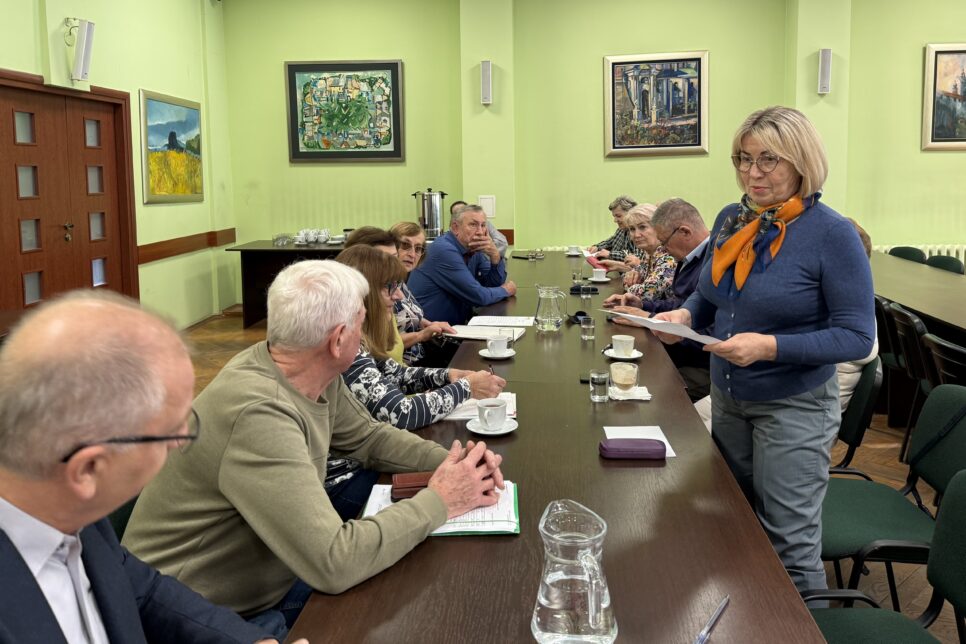 Projekt ”Krzesełko dla Seniora”. Gmina Miechów