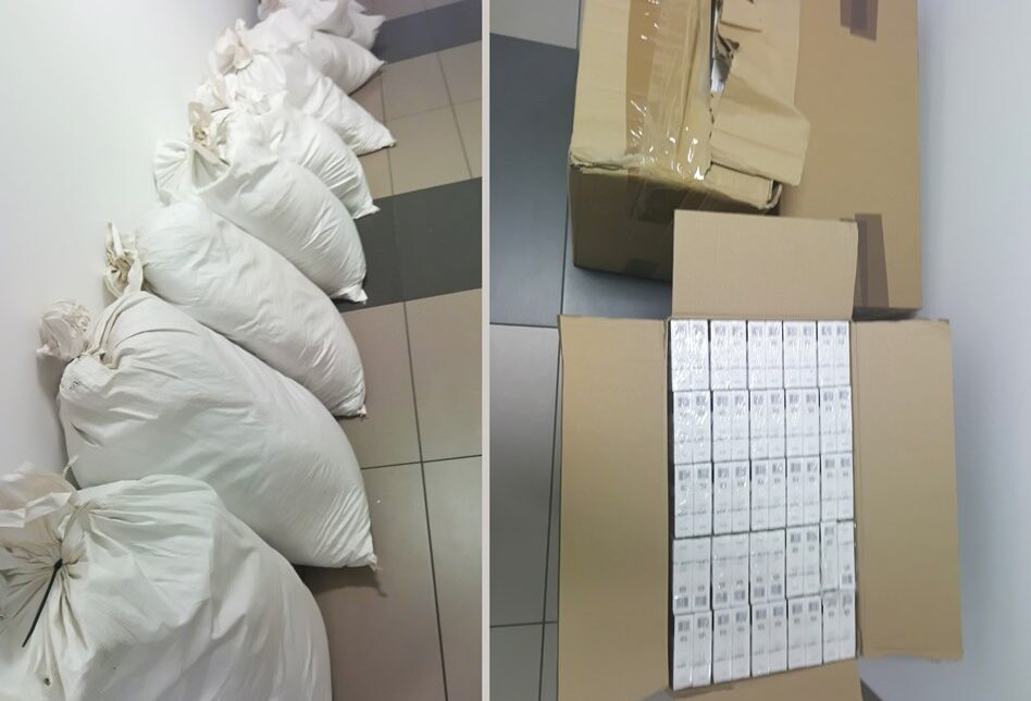 Sądeccy policjanci zabezpieczyli nielegalną krajankę i papierosy. Nowy Sącz