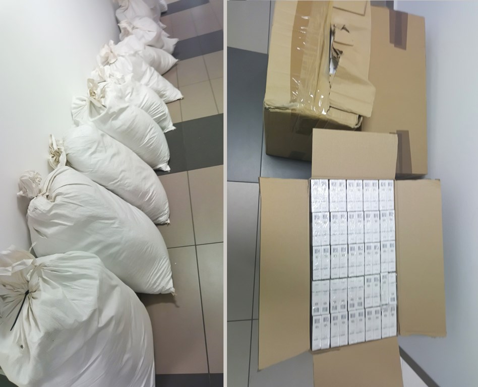 Sądeccy policjanci zabezpieczyli nielegalną krajankę i papierosy. Nowy Sącz