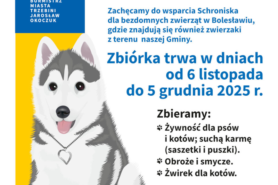 Pokażmy, że los zwierząt nie jest nam obojętny! . Gmina Trzebinia