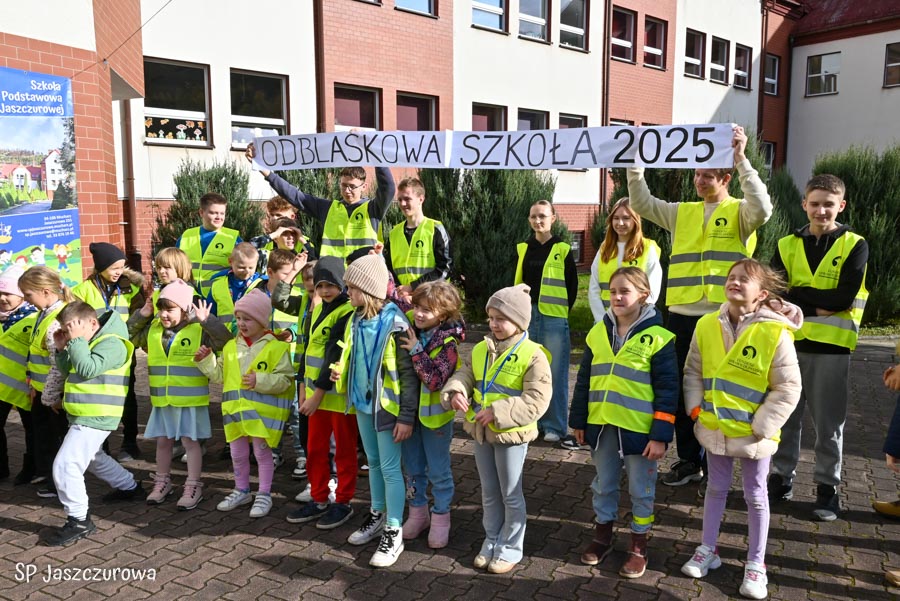 Gmina Mucharz – Odblaskowa szkoła w Jaszczurowej 2025. Mucharz