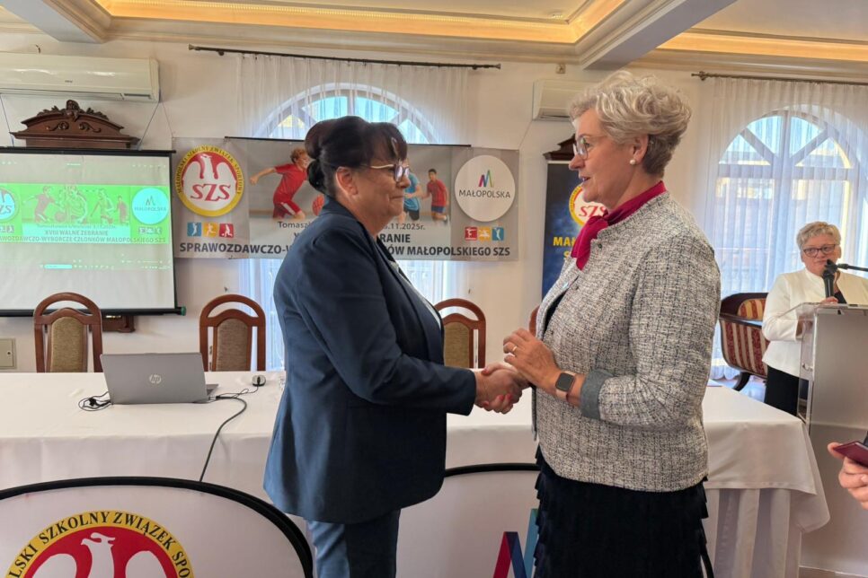 XVIII Walne Zebranie Sprawozdawczo-Wyborcze Małopolskiego Szkolnego Związku Sportowego. Małopolska