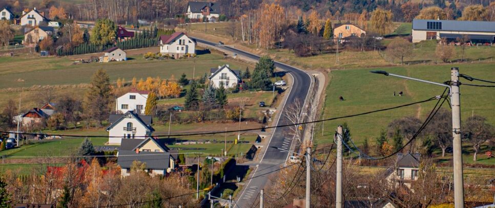Droga Gorlice – Bystra – Łużna zyskała nowy blask. Gorlice